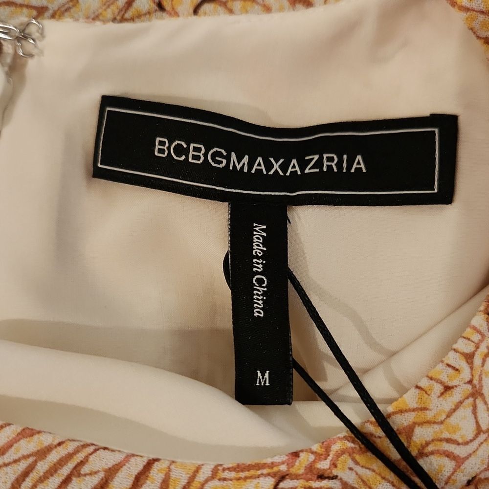NWT BCBGMAXAZRIA Wrap Front High-Low Dress Women's Medium - Picture 9 of 11